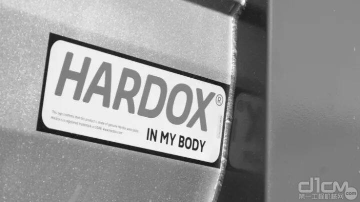 Hardox® In My Body计划的认证贴纸