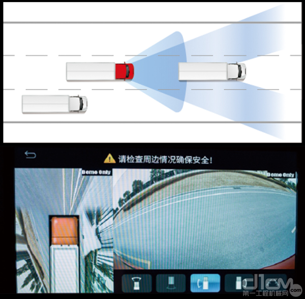 徐工漢風P5搅拌车多项主动安全技术保障驾乘安全