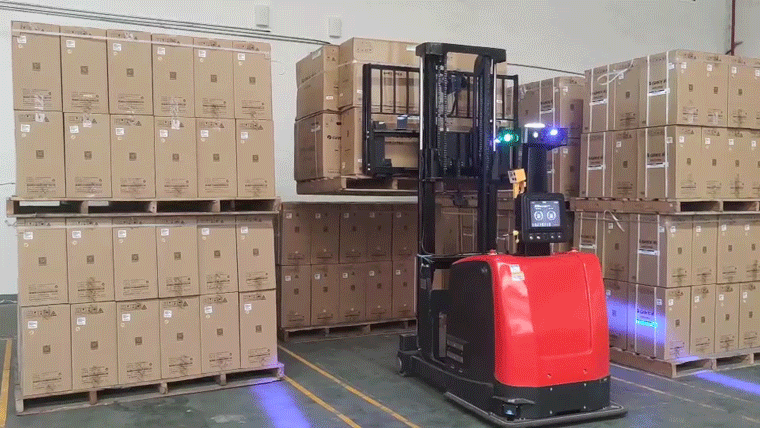 未来机器人VNP20为客户的超宽货物专门定制