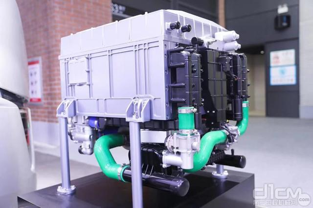 潍柴全新一代120kW燃料电池发动机，应用于中重型卡车各细分领域（潍柴集团供图）
