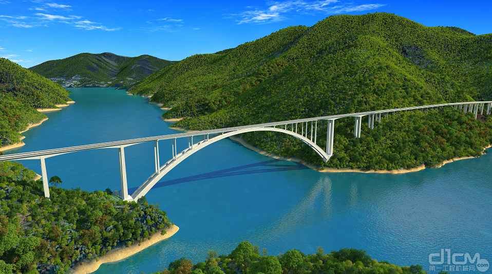 柳工欧维姆智造！在建世界最大跨径拱桥成功合龙