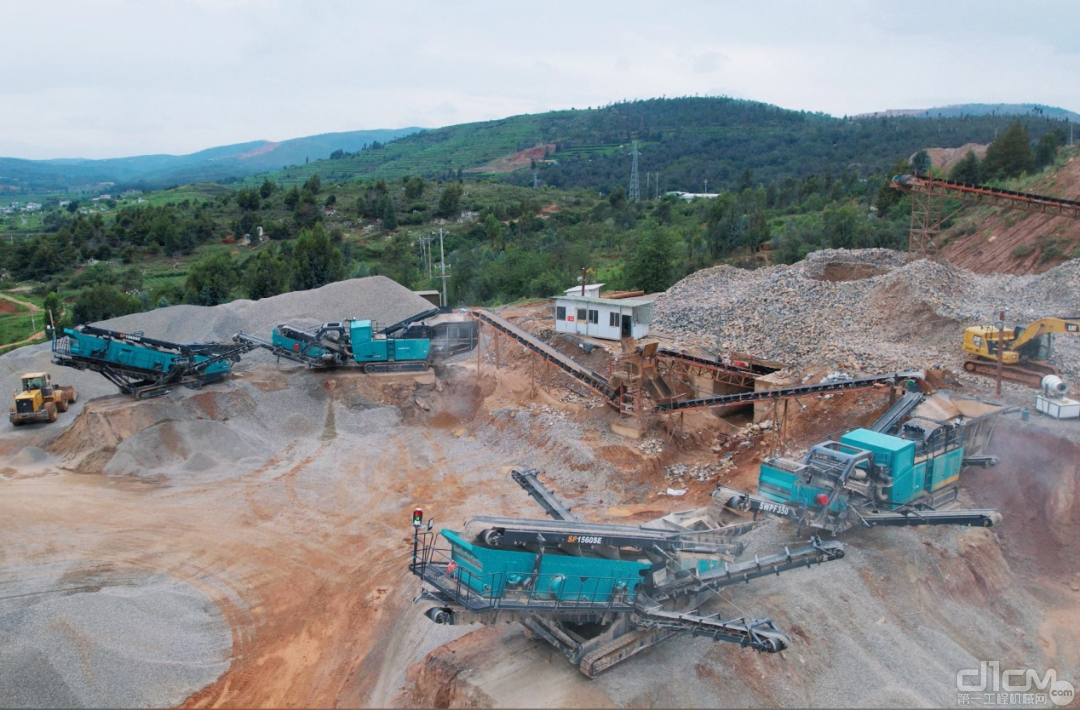 山河普石勒破碎筛分成套设备助力云南矿山生态恢复项目