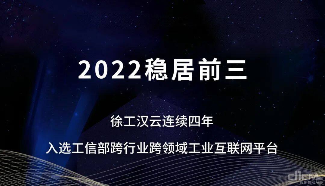 徐工汉云工业互联网平台位列第三