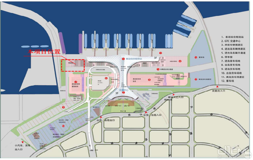 新海港交通综合枢纽（GTC）配套透水构筑物及排海方沟海域段水运工程施工项目