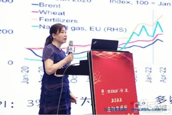 华北理工大学教授杜丽娟作了《2022年中国宏观经济形势分析与未来展望》的精彩演讲