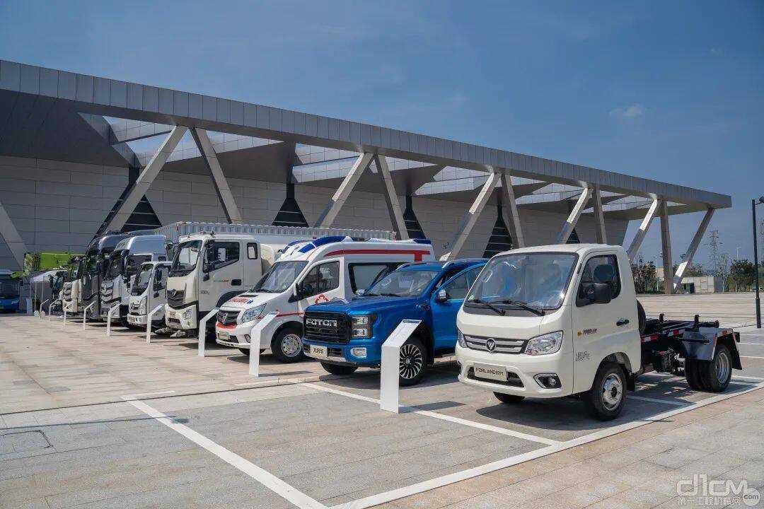 室外福田汽车全系列展车