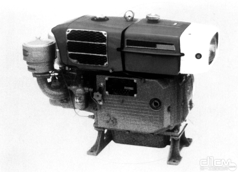 七十年代工厂生产的S195型柴油机