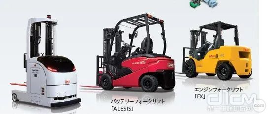 日本三菱叉车的无人驾驶产品
