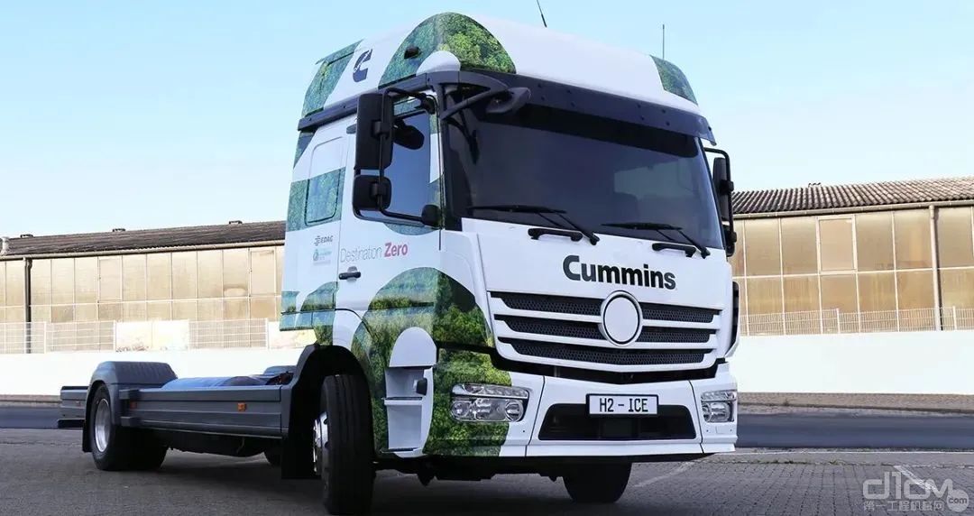 康明斯将展示一款由B6.7H氢内燃机提供动力的中型概念卡车