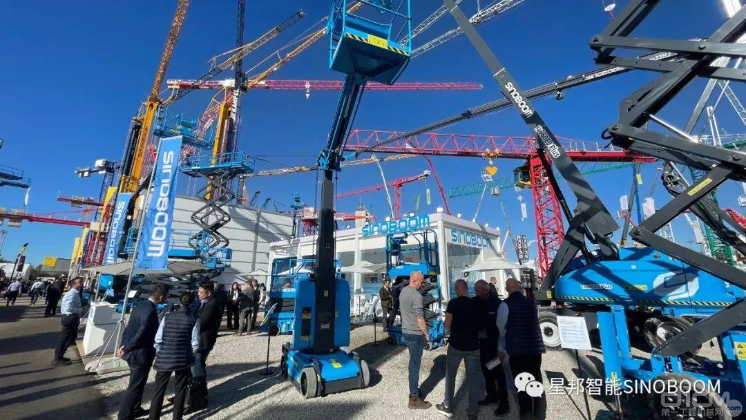 ▲bauma 2022星邦智能展会现场