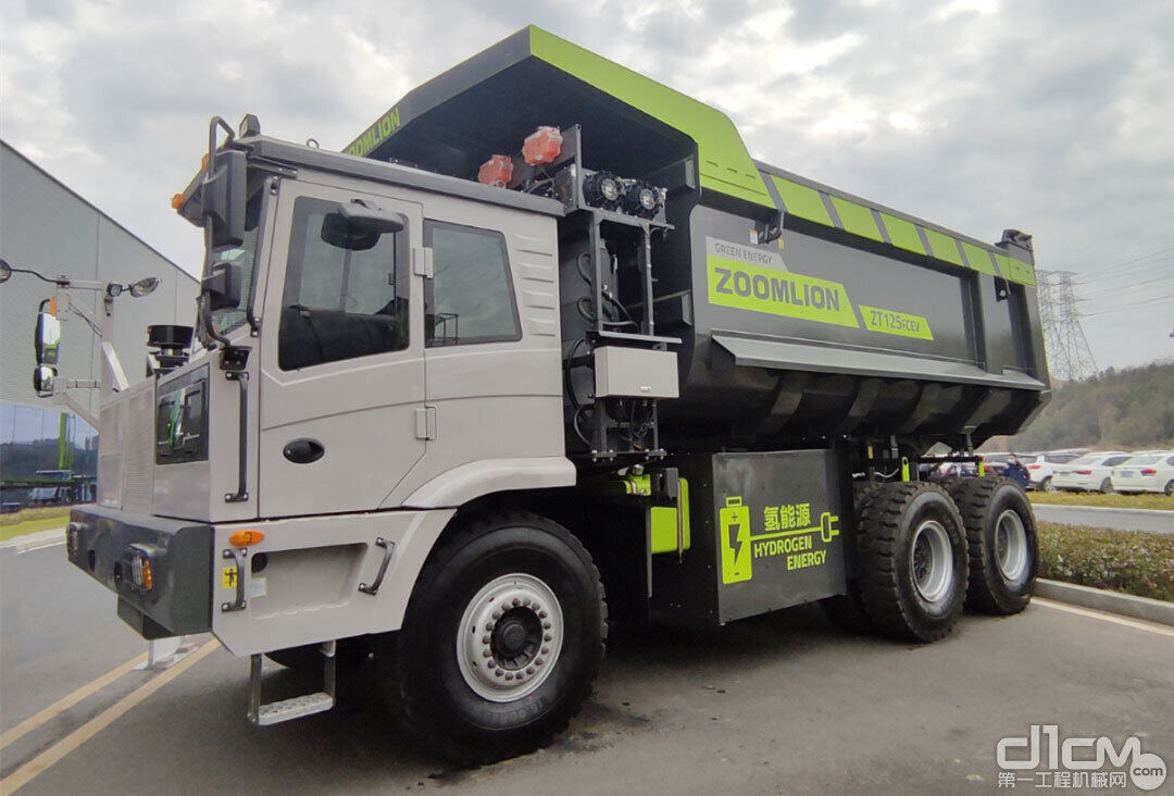 全球最大氢能源宽体自卸车中联重科zt125fcev