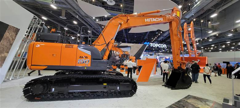 【CONEXPO 2023】日立建机美国公司推出高性价比挖掘机ZX190LC-7