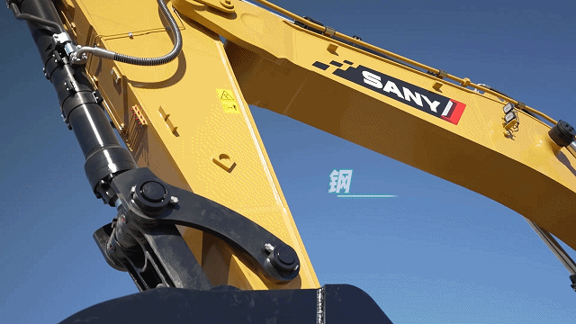 SY650H-S挖掘机采用高强钢+高强件 +耐磨钢板