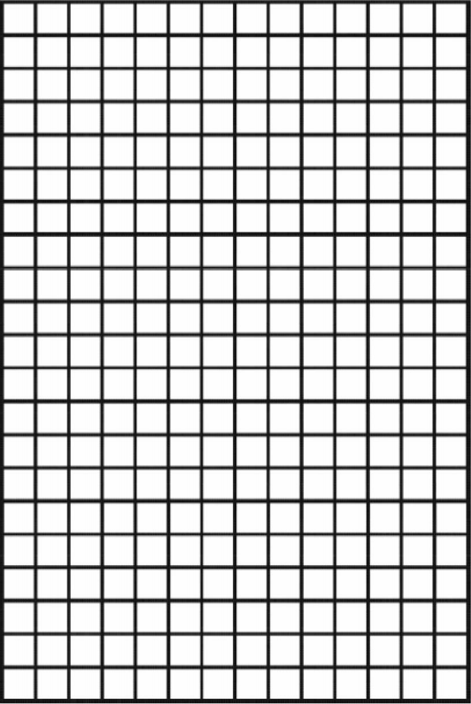 图A.1林格曼1级（黑色线条面积占总面积的20%）
