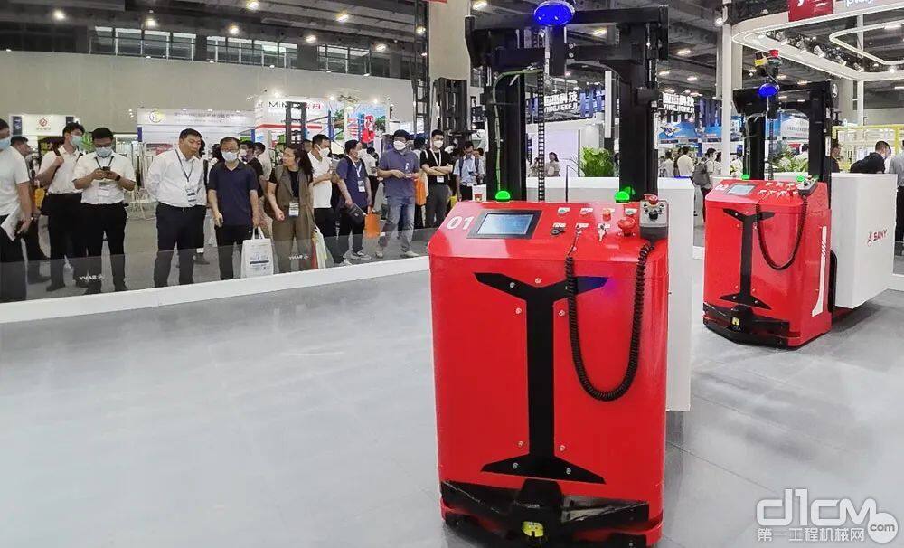 广州物流展看三一机器人“硬核”智能秀