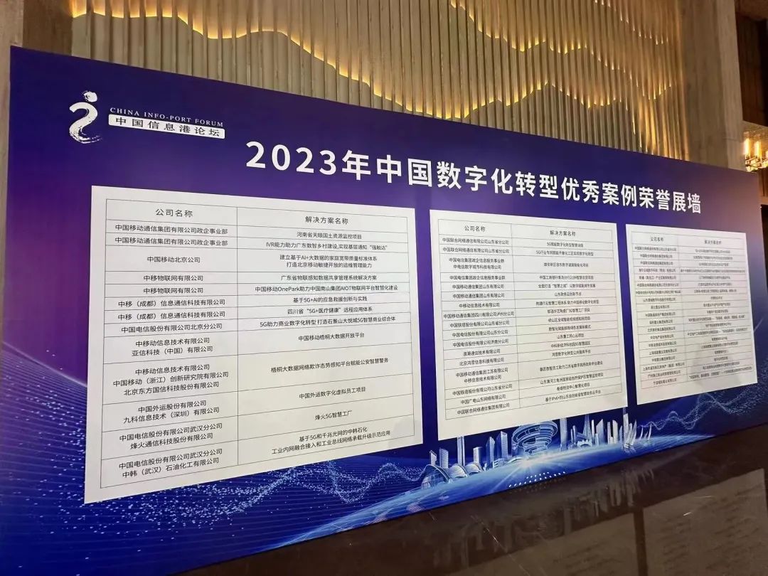 “2023中国数字化转型优异案例”