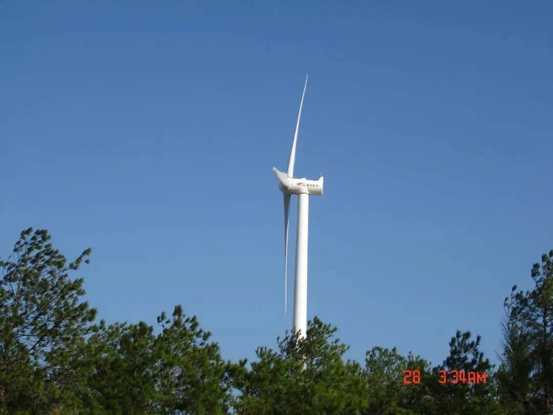 湖南省首台兆瓦级风机