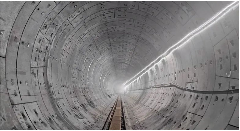 苏州地铁6号线成型隧道