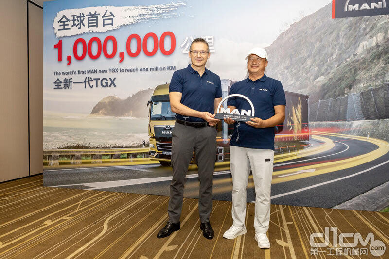 曼恩全球首台百万里程TGX车型荣归大连连川货运