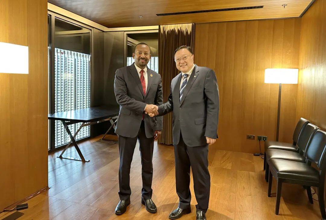 中交集团主要领导拜会埃塞俄比亚总理阿比
