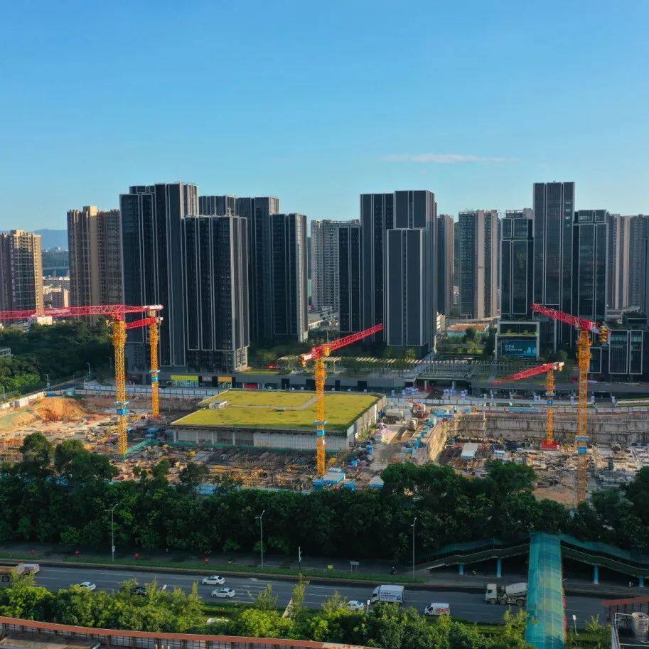 广东深圳的三一云都产业园二期主体建设项目