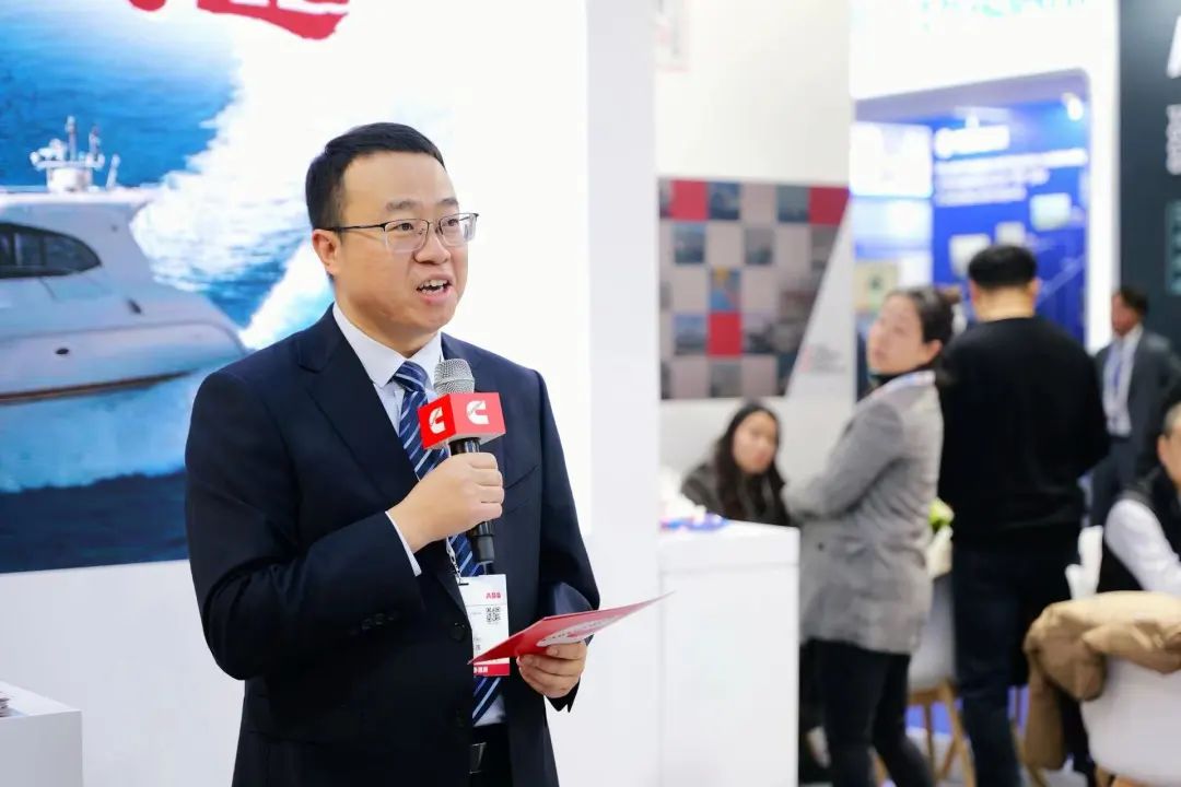 康明斯亮相2023中国国际海事展