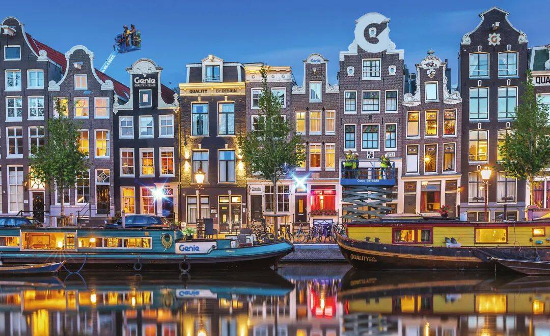 阿姆斯特丹运河畔