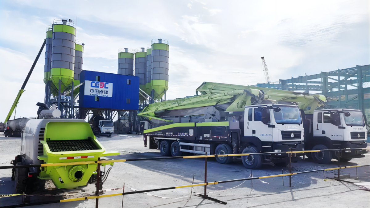 中联重科起重机、混凝土机械等设备助建东米萨米斯省综合性钢厂