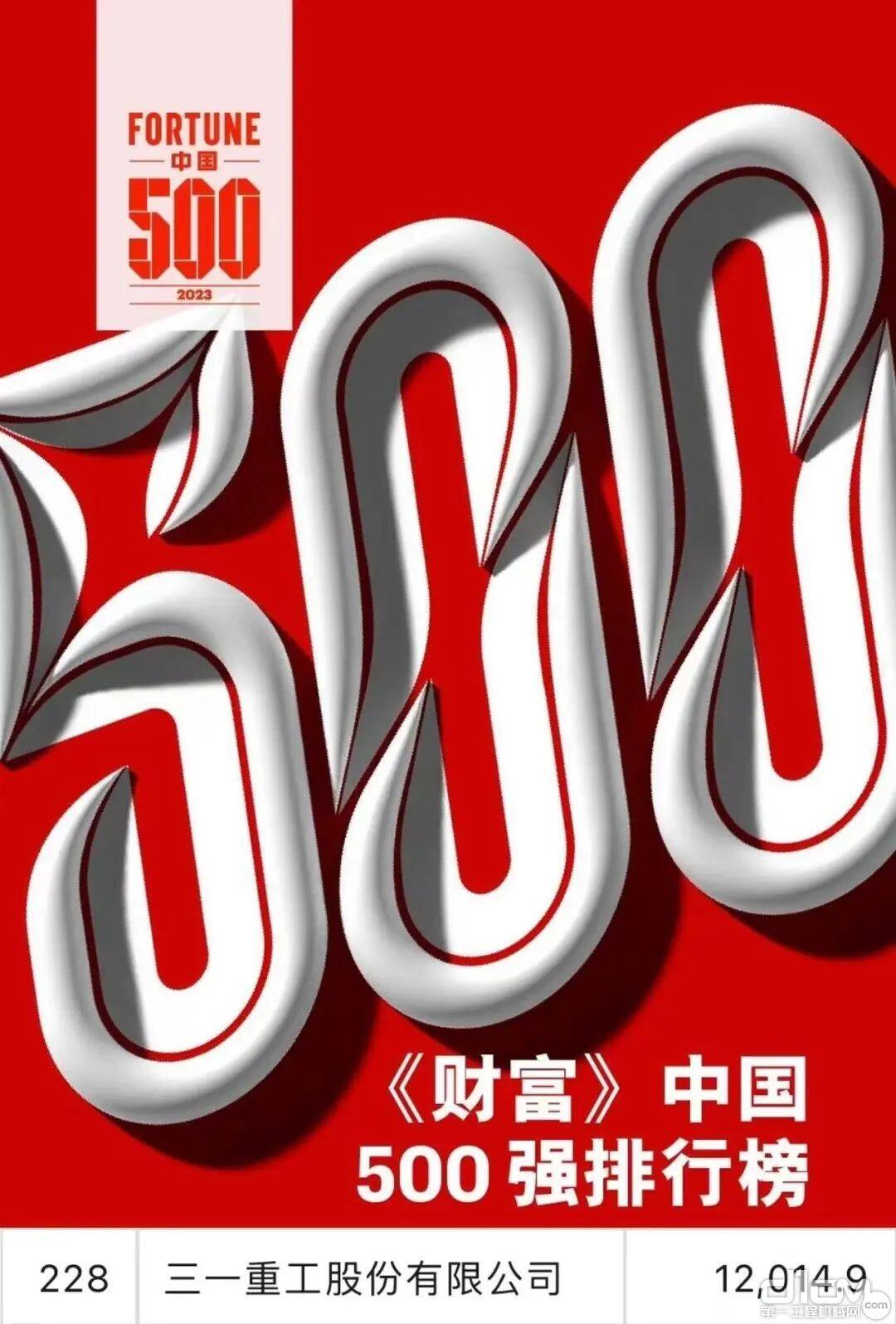 2023年《财富》中国500强排行榜