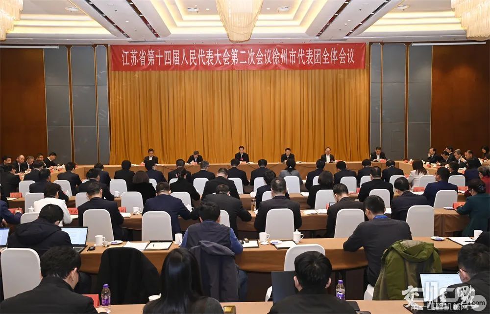 江苏省第十四届人民代表大会第二次会议徐州市代表团全体会议