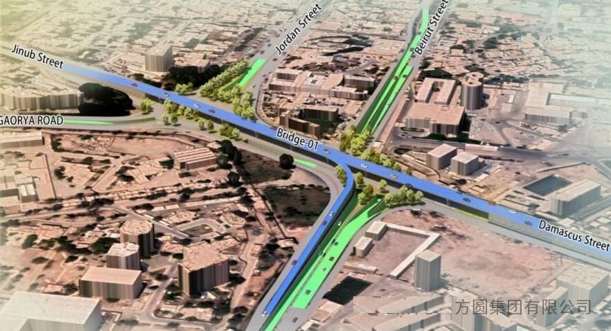 伊拉克首都巴格达尼苏尔立体交通枢纽项目