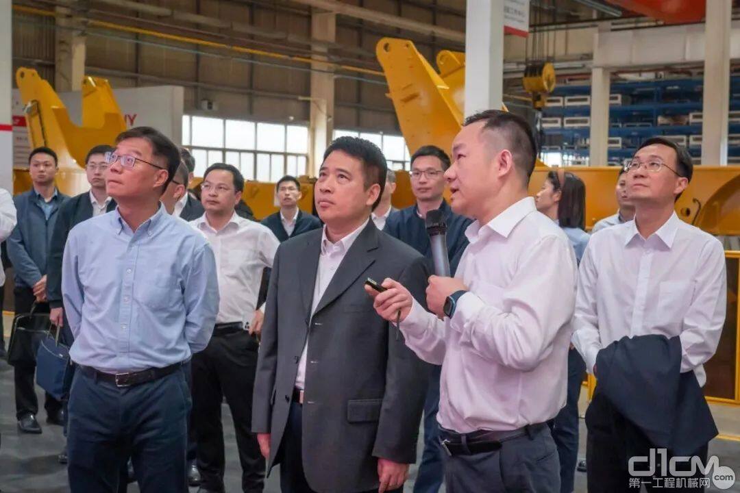珠海市市长黄志豪调研三一海工 推进产业科技创新