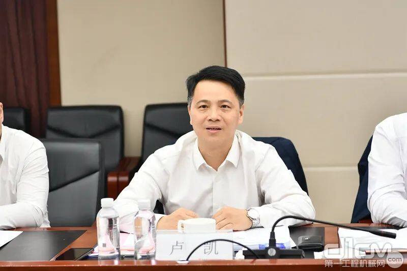 广东建工机械党委副书记、总经理卢凯