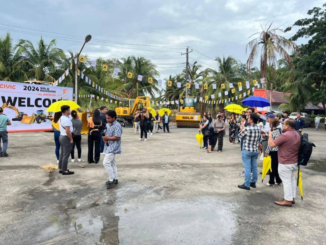 山东临工路演活动在菲律宾中部岛屿Bacolod顺利举行