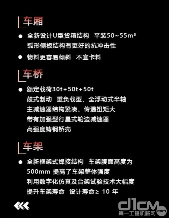 全新一代混动宽体自卸车SKT130HD细节介绍