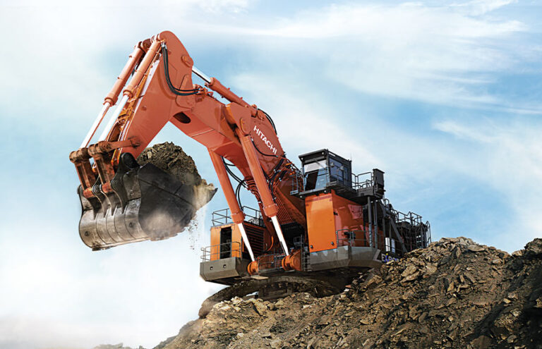 巨型挖掘机系列之日立EX8000，亚洲最大液压挖掘机，价值一个小目标！
