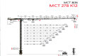 MCT278平头塔式起重机