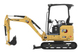 CAT®302 CR 小型液压挖掘机