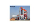 德基DG5000热拌沥青常规搅拌设备施工现场