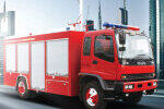 山推JY150抢险救援消防车整体外观
