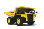 小松HD785-7非公路矿用自卸卡车整体外观