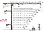 波坦MCT 370塔式起重机整体外观