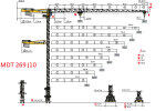波坦MDT 269 J10塔式起重机整体外观