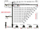 波坦MD 509 M25塔式起重机整体外观