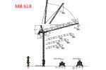 波坦MR 618塔式起重机整体外观