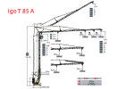 波坦Igo T 85 A自装式起重机整体外观