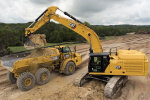 卡特彼勒新一代CAT®352 液压挖掘机施工现场