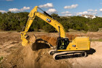 卡特彼勒新一代CAT®352 液压挖掘机施工现场