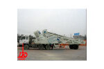 中国现代HZNT75拖式混凝土搅拌站整体外观