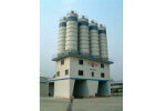 中国现代2-HZS150B环保节能型搅拌站整体外观